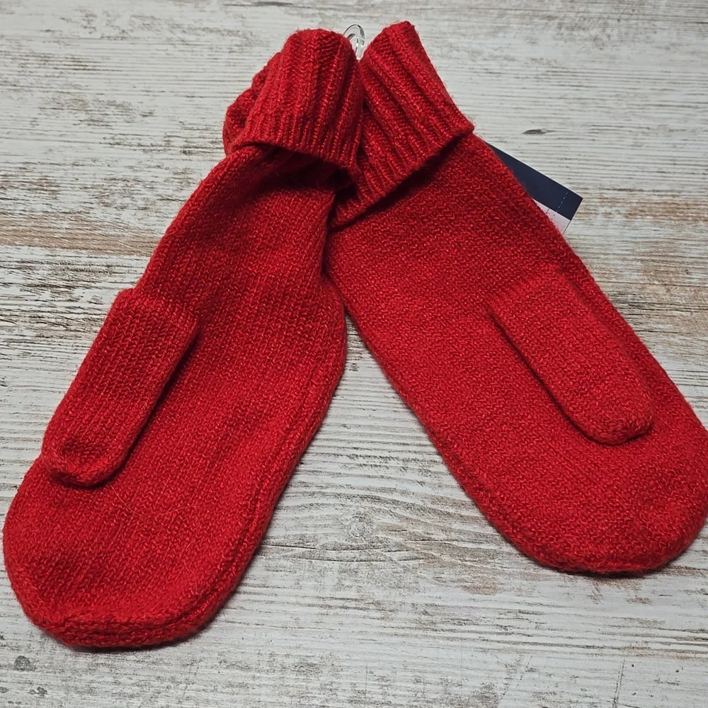 Red Knit Mittens | Universal Thread| OSFM
